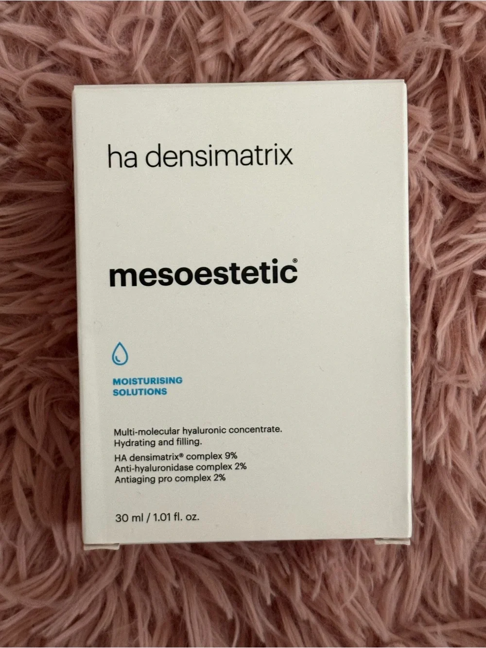 Mesoestetic HA Densimatrix Hydrating Serum — White 30 ml Moisturizing Solution